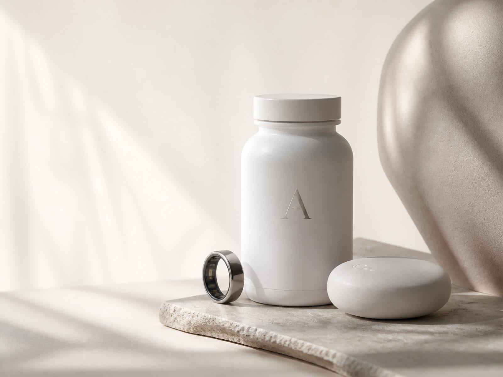 Aurevia supplements, smart ring and recovery device
